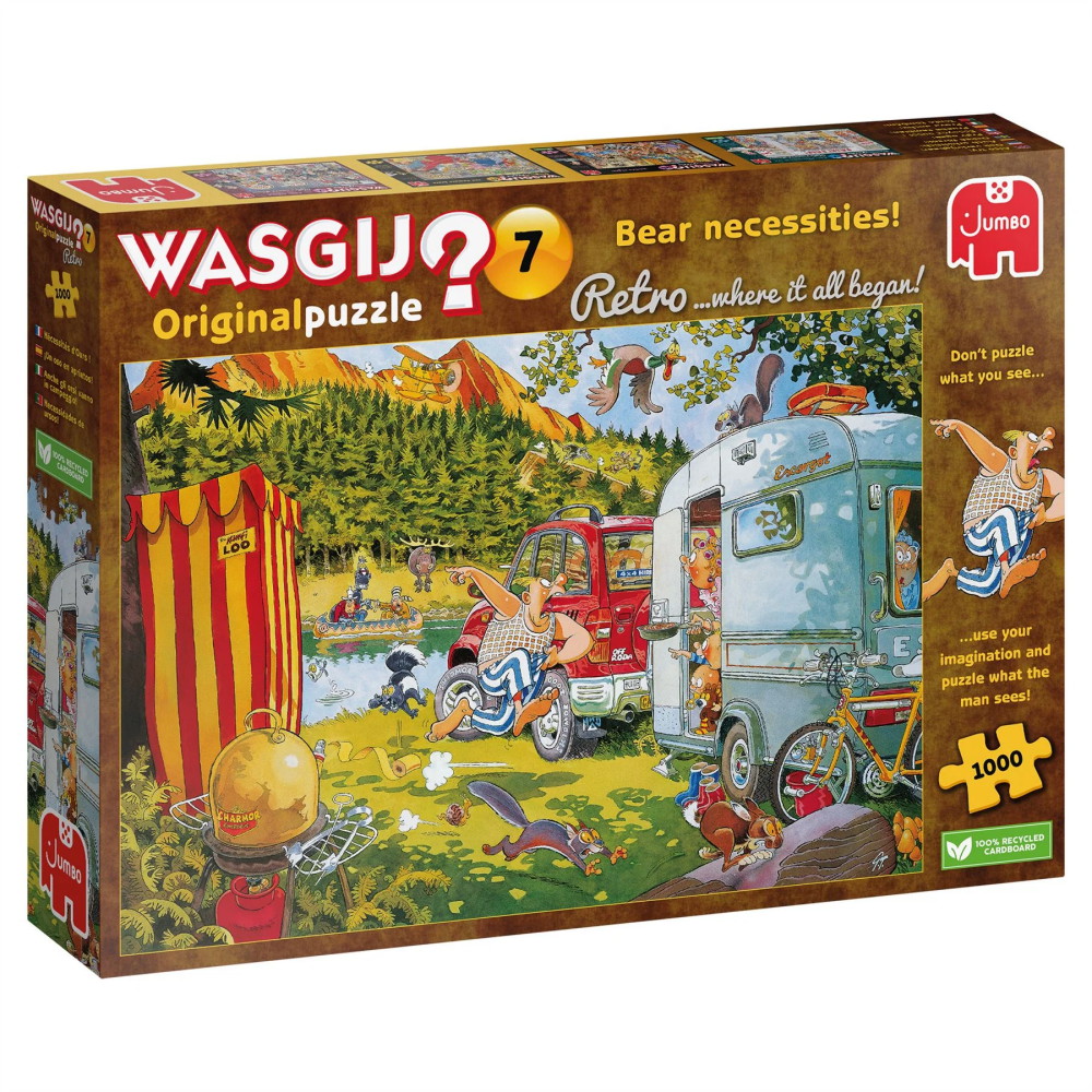 Wasgij? Original #7 - Bear necessities! 1000 Bitar