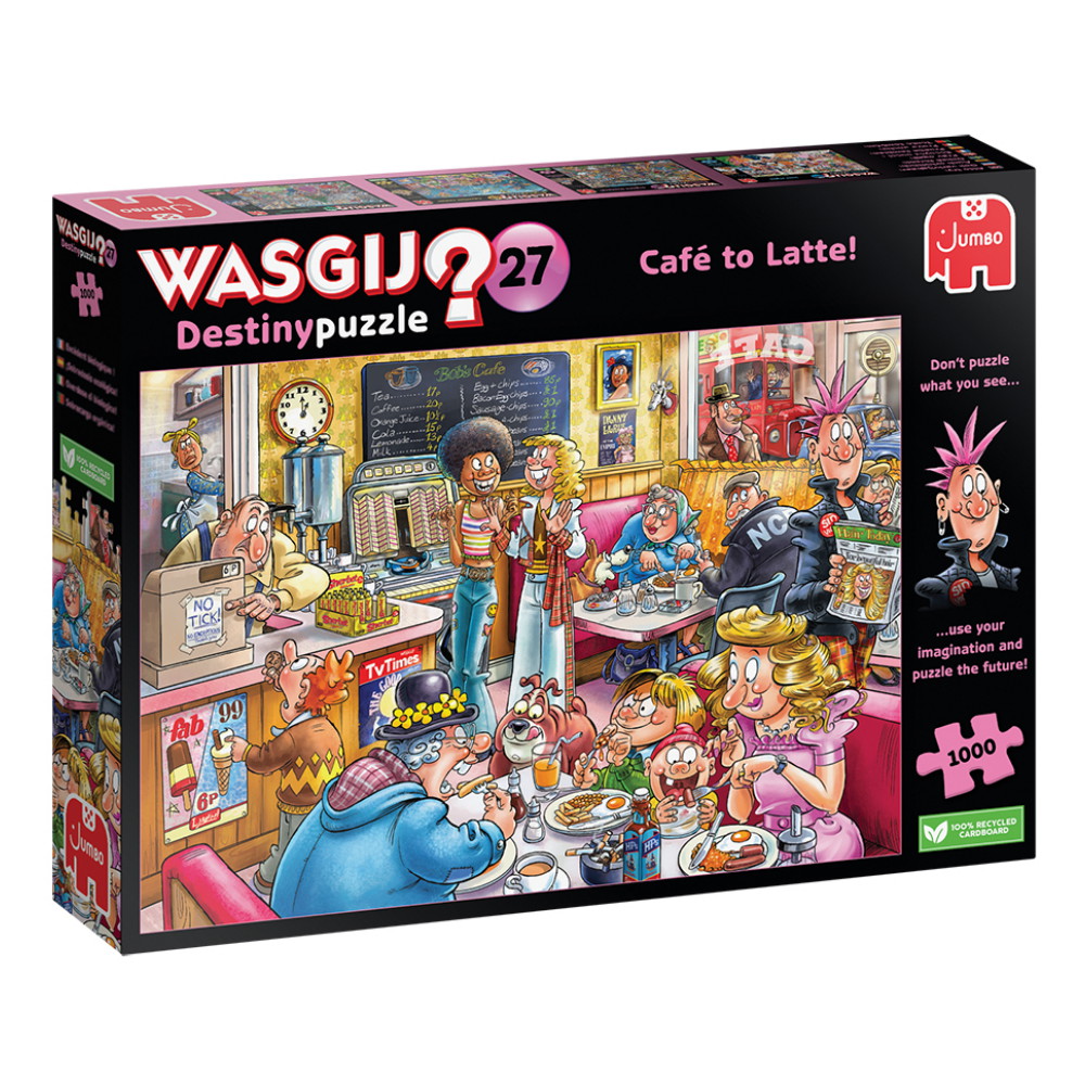 Wasgij? Destiny #27 - Café to Latte! 1000 Bitar