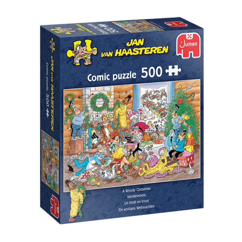 Jan van Haasteren Pussel - A Woolly Christmas 500 Bitar