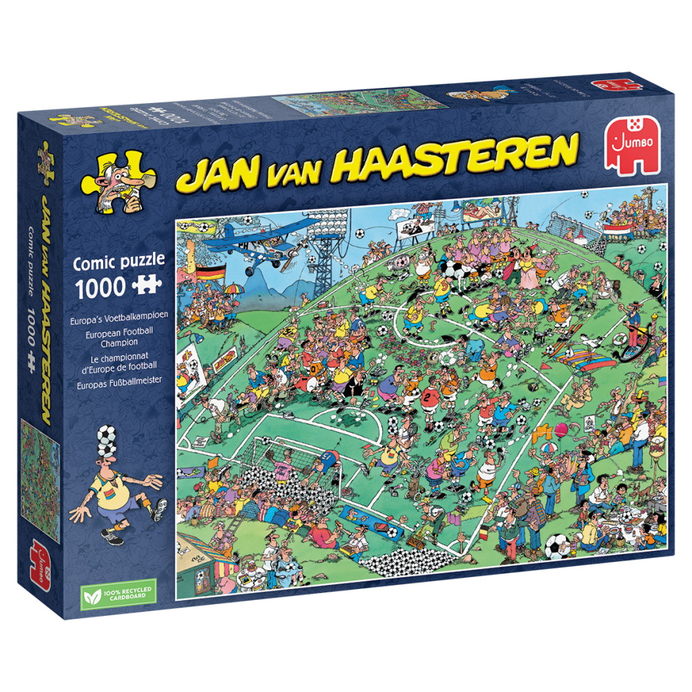 Jan van Haasteren - European Football Champion 1000 Bitar