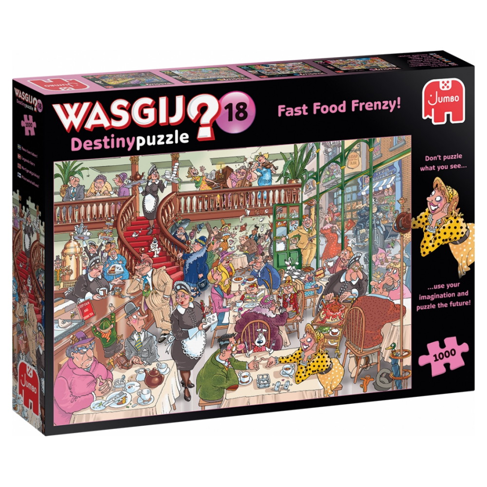 Wasgij? Destiny #18 - Fast Food Frenzy! 1000 Bitar