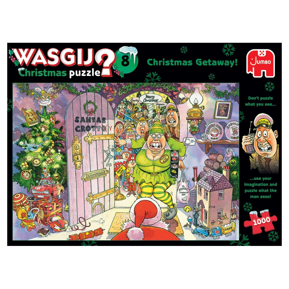 Wasgij? Christmas #8 - Christmas Getaway! 1000 Bitar