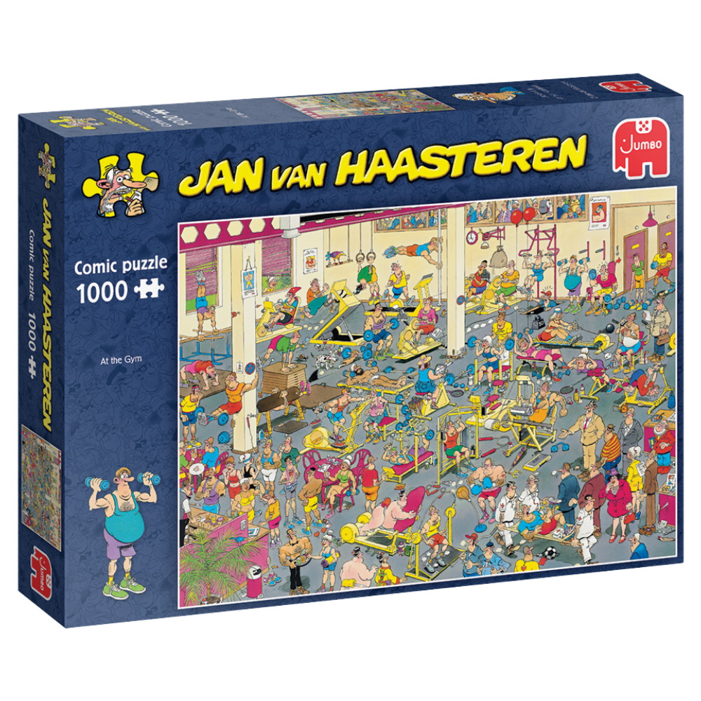 Jan van Haasteren - At the Gym 1000 Bitar