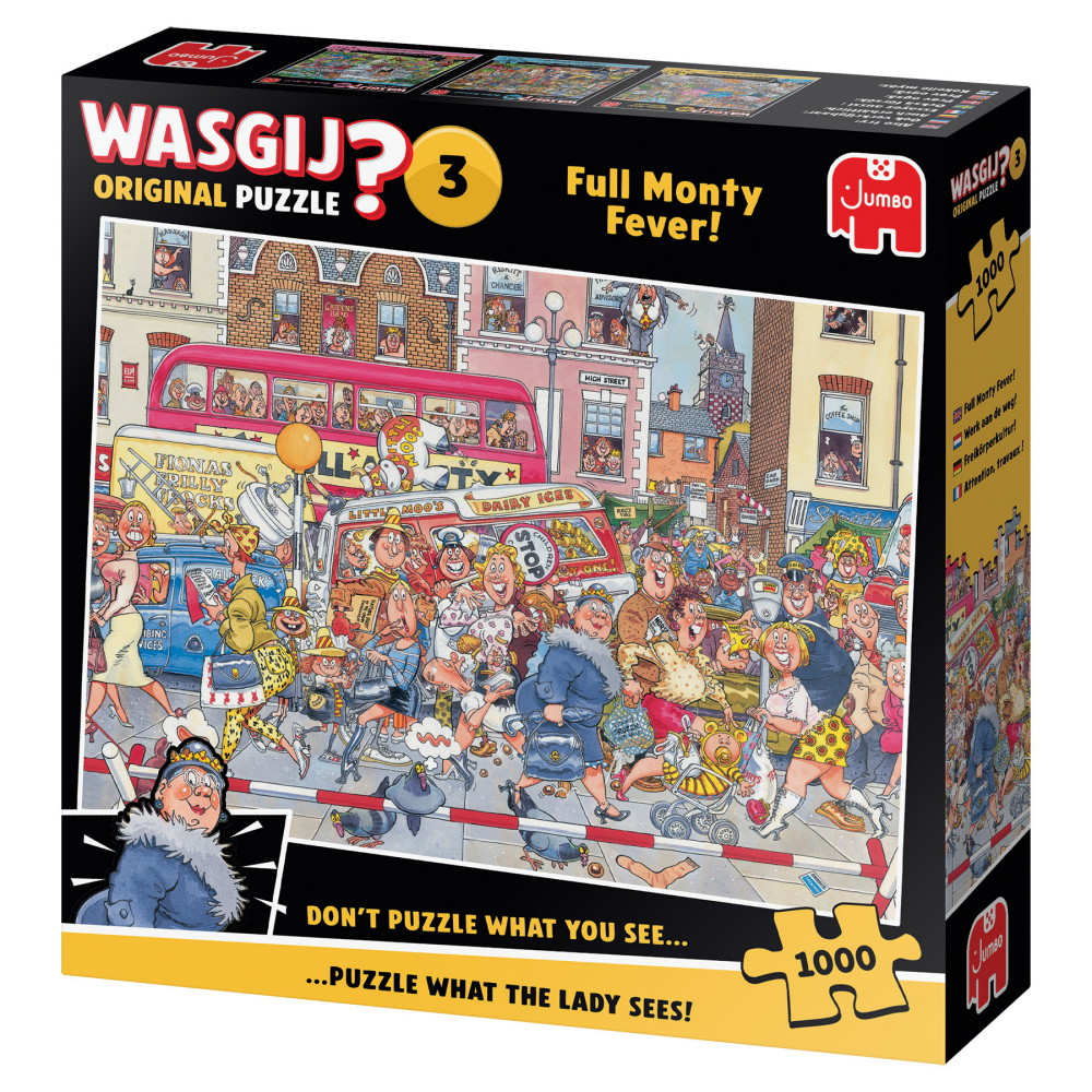 Wasgij? Original #3 - Full Monty Fever! - 1000 Bitar