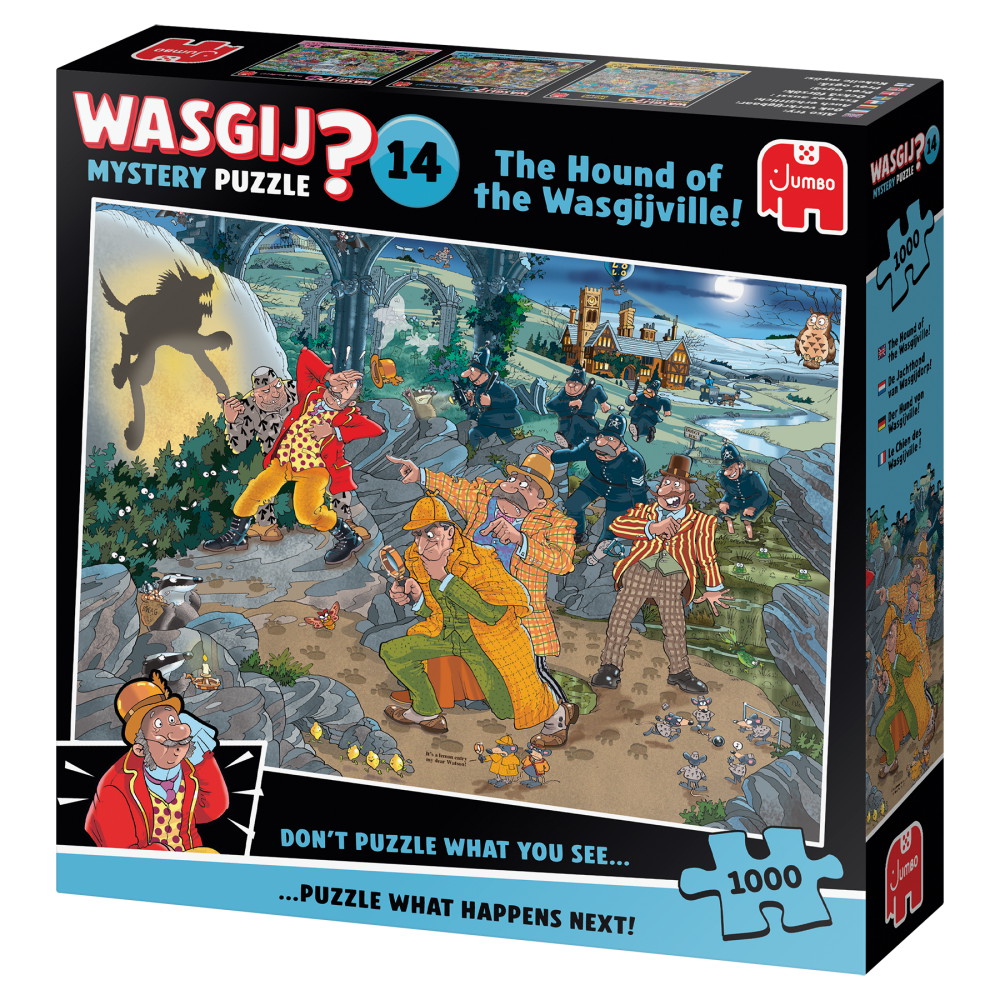 Wasgij? Myster #14 - The Hound of the Wasgijville! 1000 Bitar