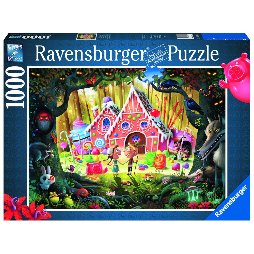 Ravensburger Pussel: Hansel and Gretel 1000 Bitar