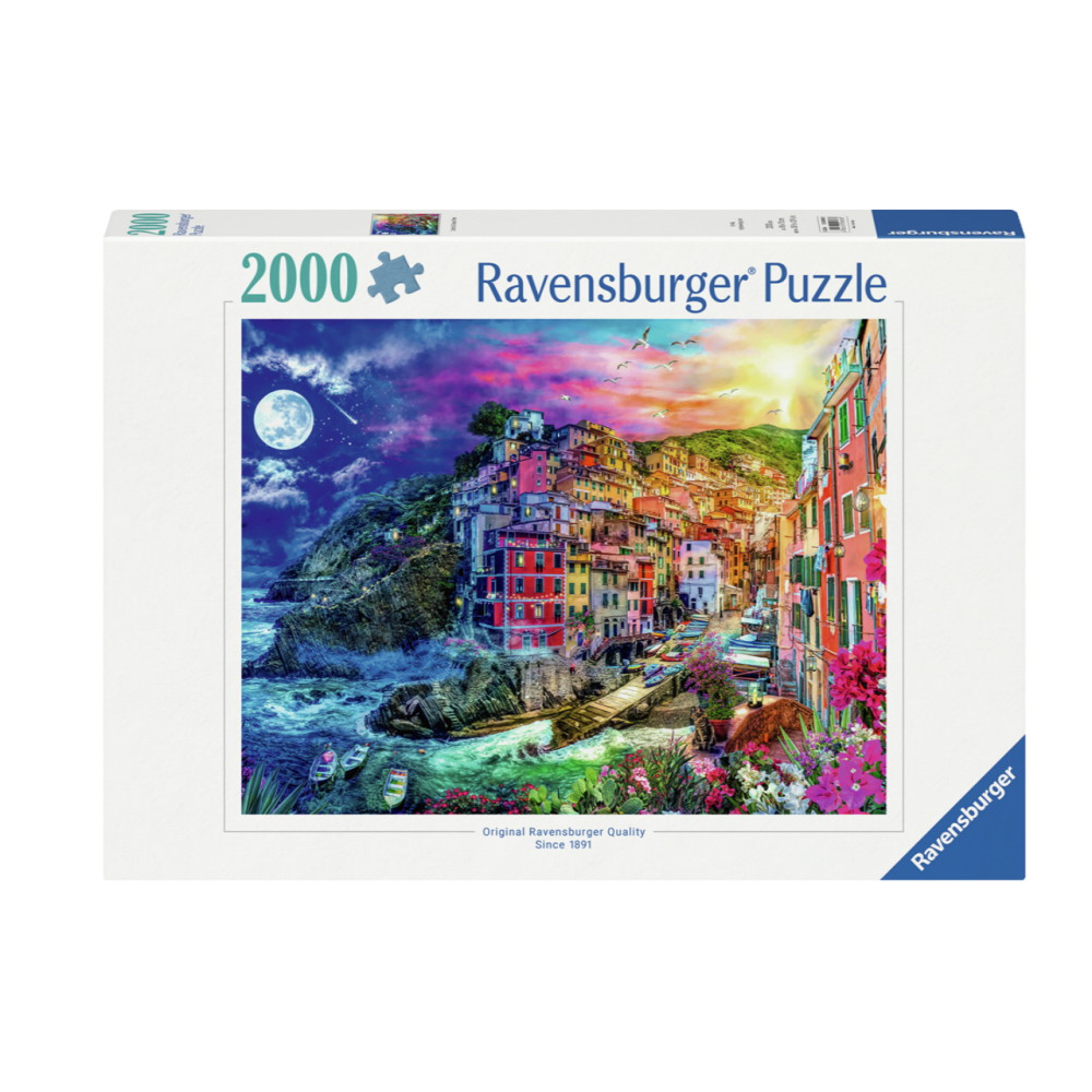 Ravensburger Pussel: Colorful Cinque Terre 2000 Bitar