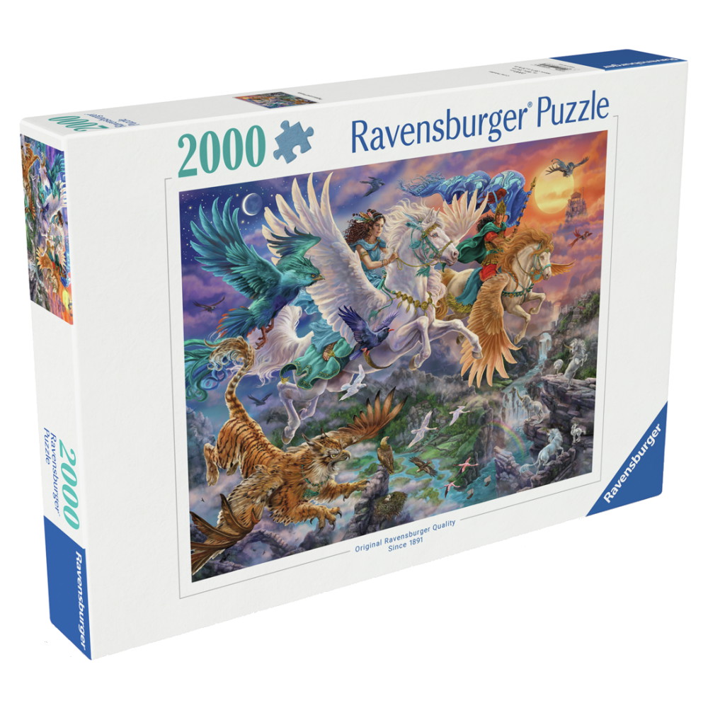 Ravensburger Pussel: Pegasus and Friends 2000 Bitar