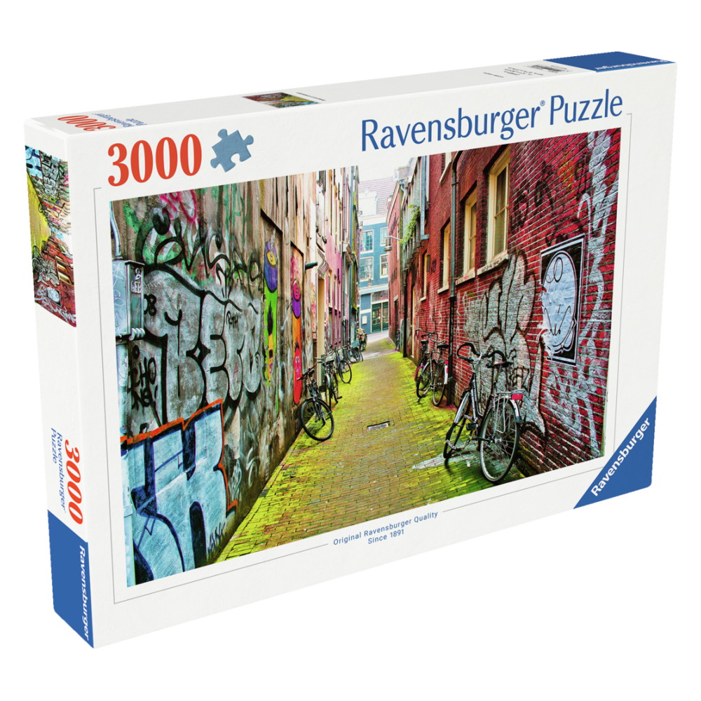 Ravensburger Pussel - Street Art in Amsterdam 3000 Bitar