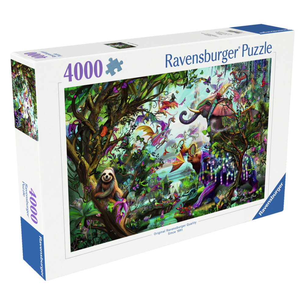 Ravensburger Pussel - Tropical Dragons 4000 Bitar