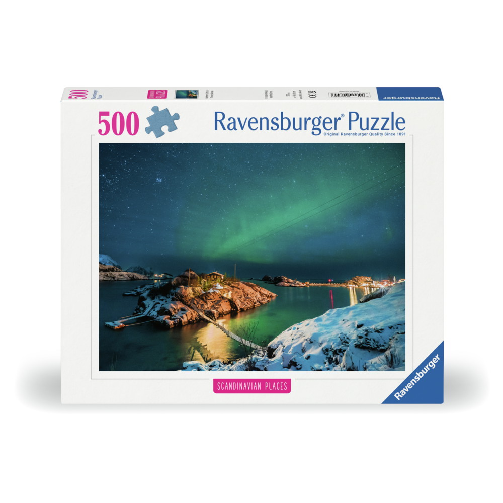Ravensburger Pussel: Northern Lights In Troms 500 Bitar