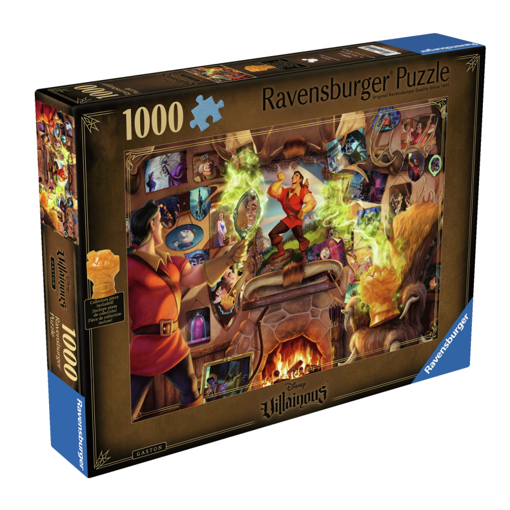 Ravensburger Pussel: Villainous - Gaston 1000 Bitar