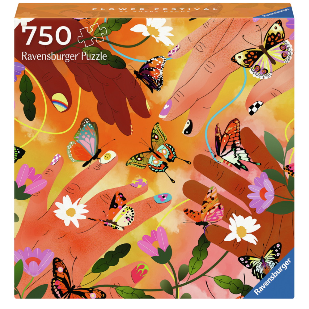 Ravensburger Pussel: Flower Festival 750 Bitar