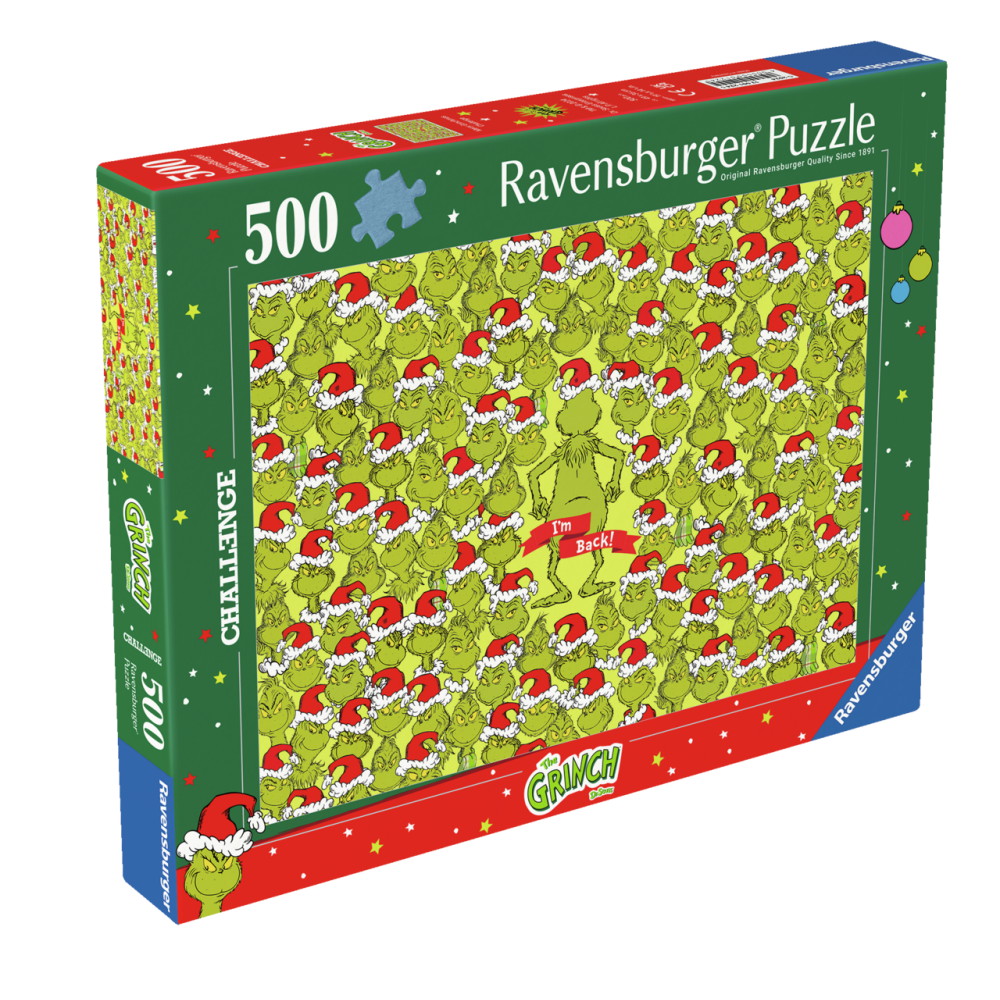 Ravensburger Pussel: The Grinch 500 Bitar - Challenge