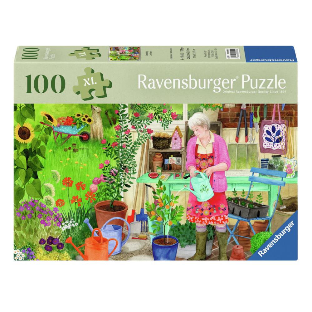 Ravensburger Pussel: Gardening 100 XL Bitar