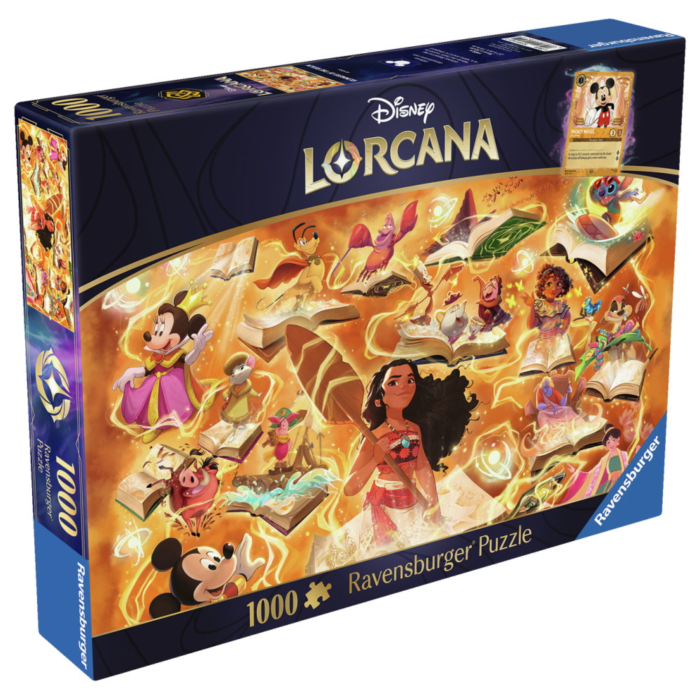 Ravensburger Pussel: Disney Lorcana - Glimmers of the Realm: Amber 1000 Bitar