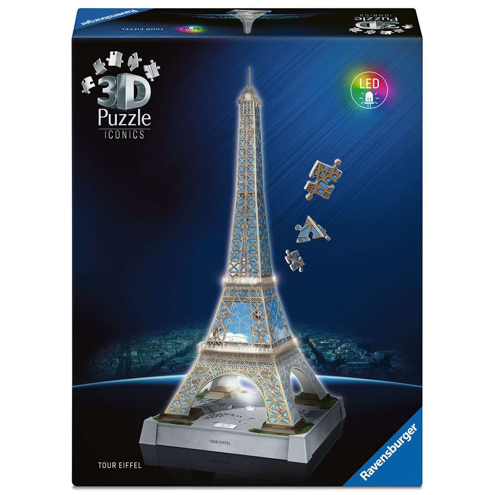 Ravensburger Iconics Tour Eiffel LED - 243 Bitar