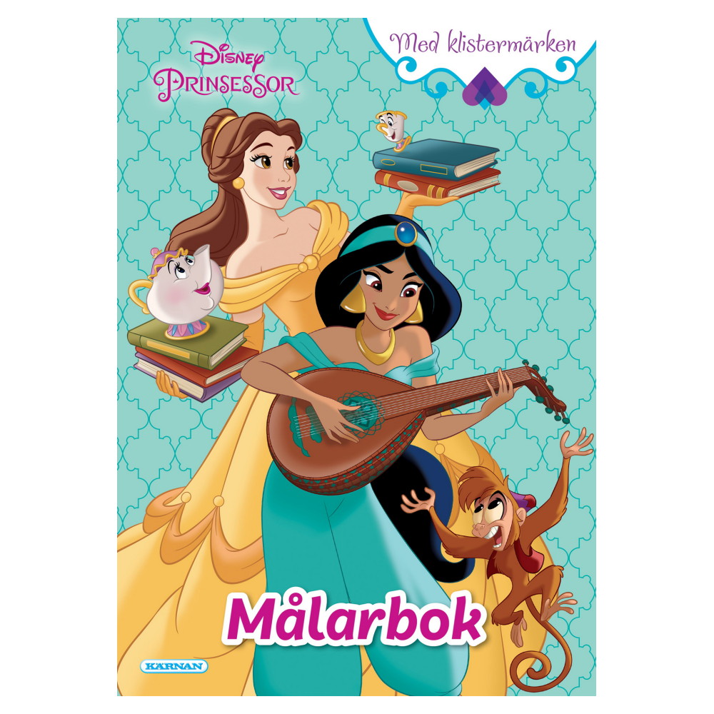 Målarbok Prinsessor