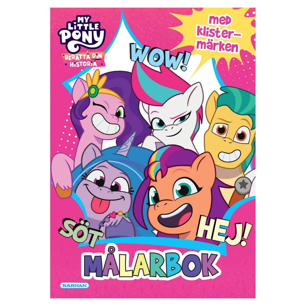 Målarbok My Little Pony