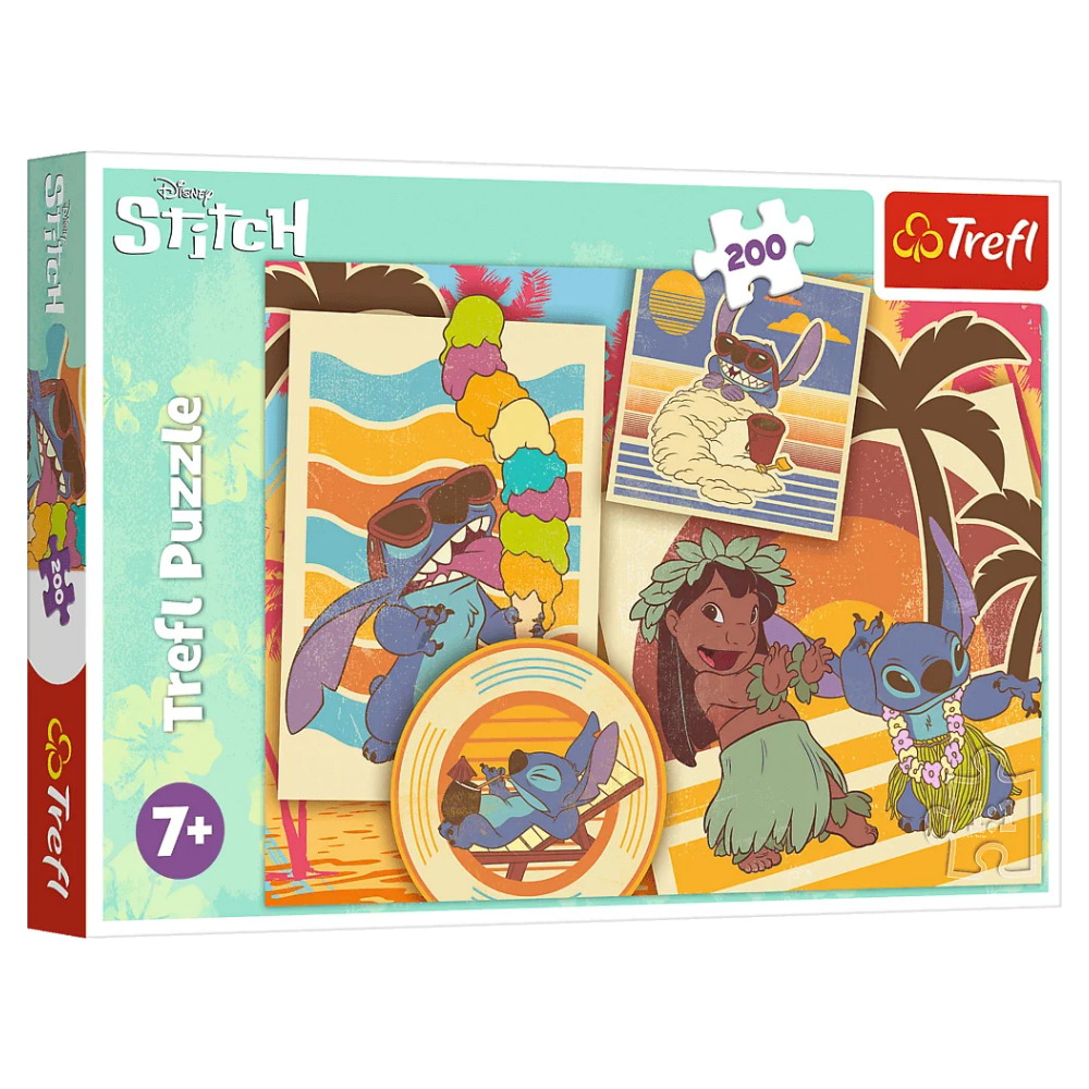 Trefl Pussel Lilo & Stitchs musikaliska värld 200 Bitar