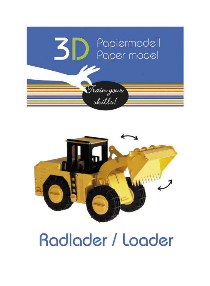 3D papperspussel, Lastare