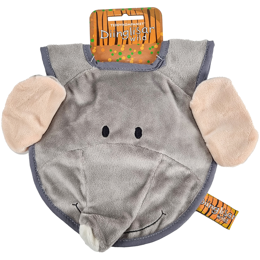 Teddykompaniet - Diinglisar Wild, Haklapp, Elefant
