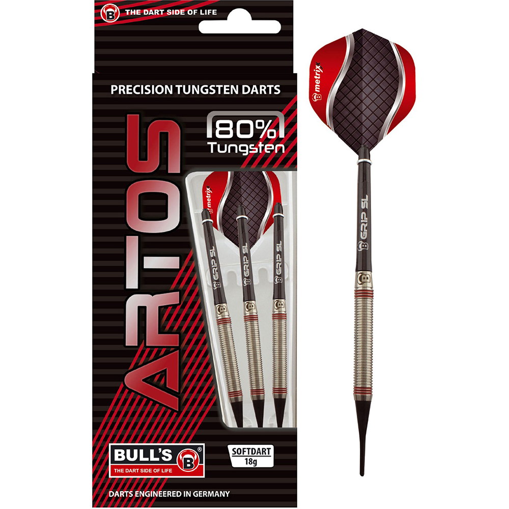 Bull's Artos A3 Soft Red 80% Tungsten 18 g