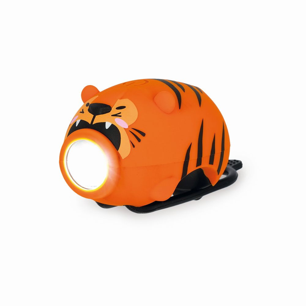 Cykellampa med digital ringklocka, Tiger