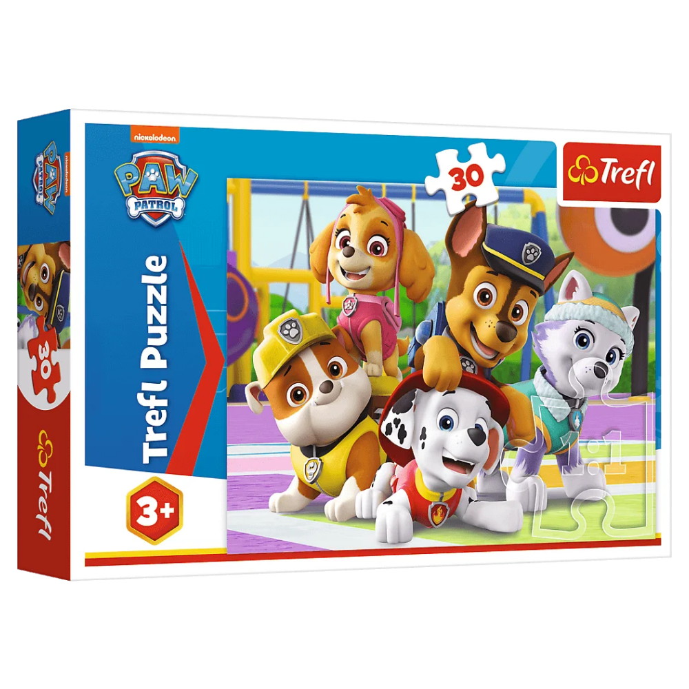 Trefl Pussel Paw Patrol alltid i tid 30 Bitar