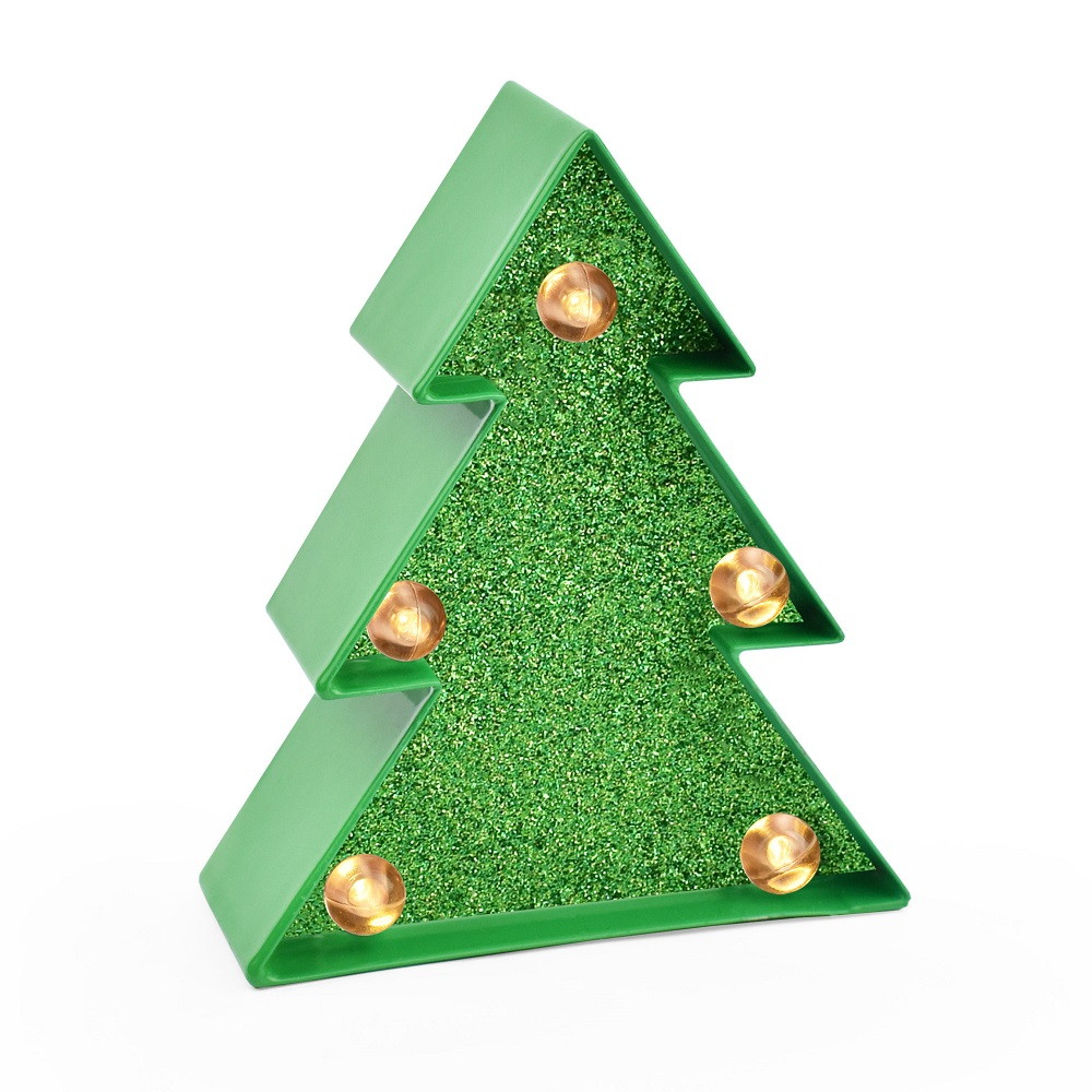 Mini Lampa, Gran med glitter