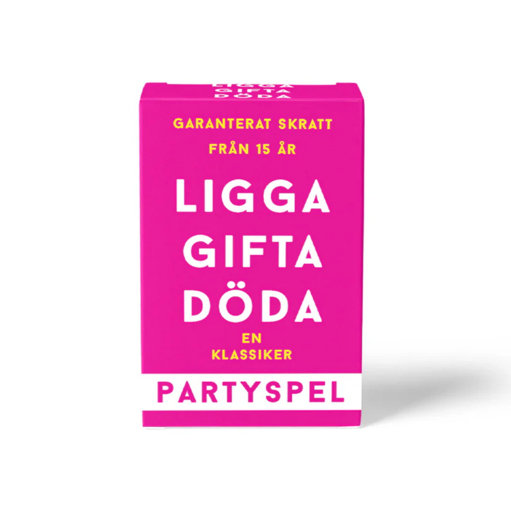Ligga Gifta Döda - Partyspel