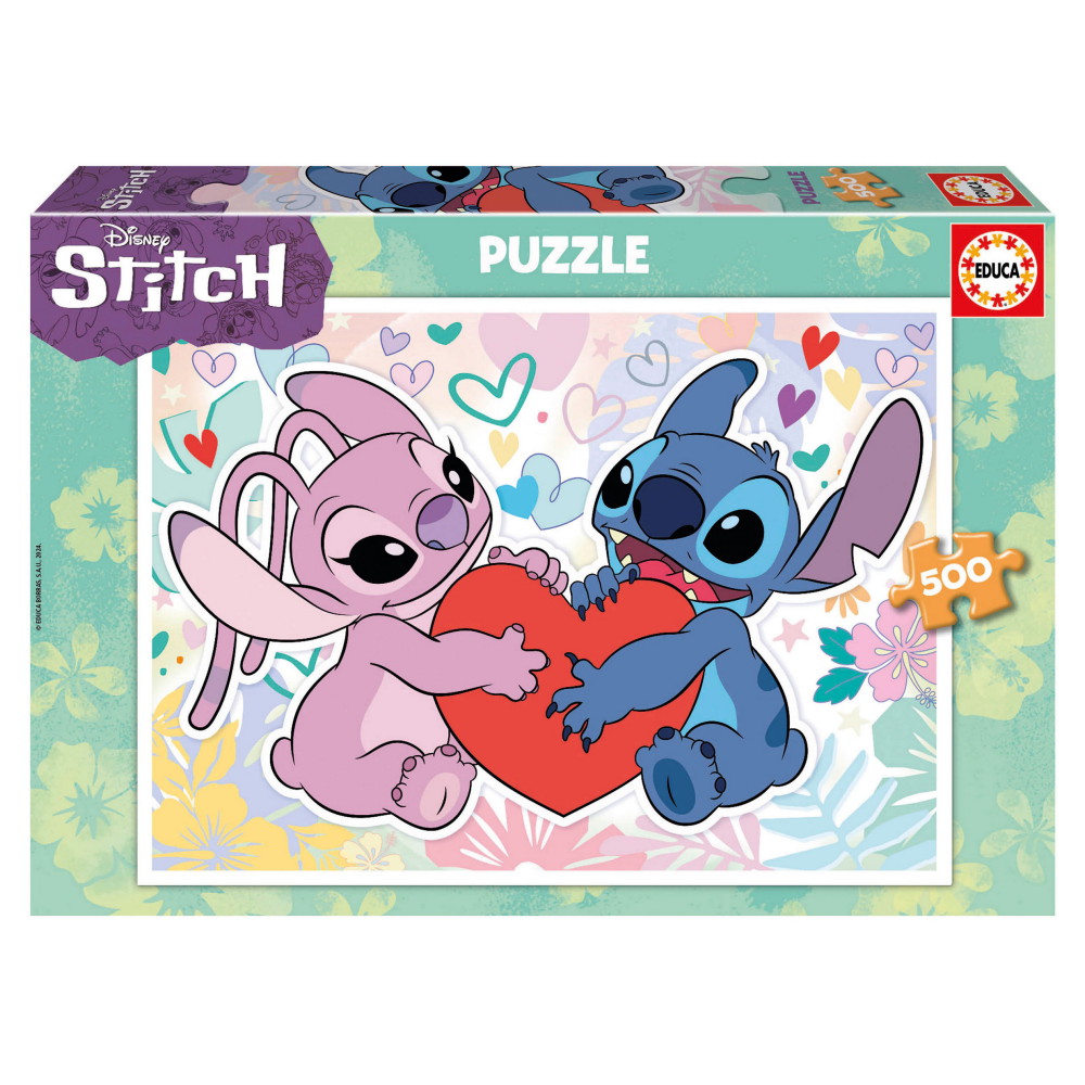 Educa Pussel: Disney Stitch 500 Bitar