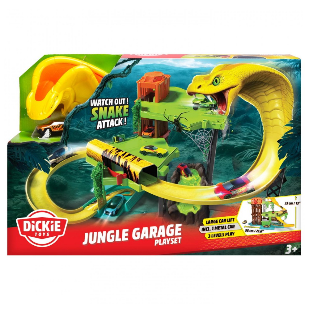 Dickie Toys - Djungelgarage