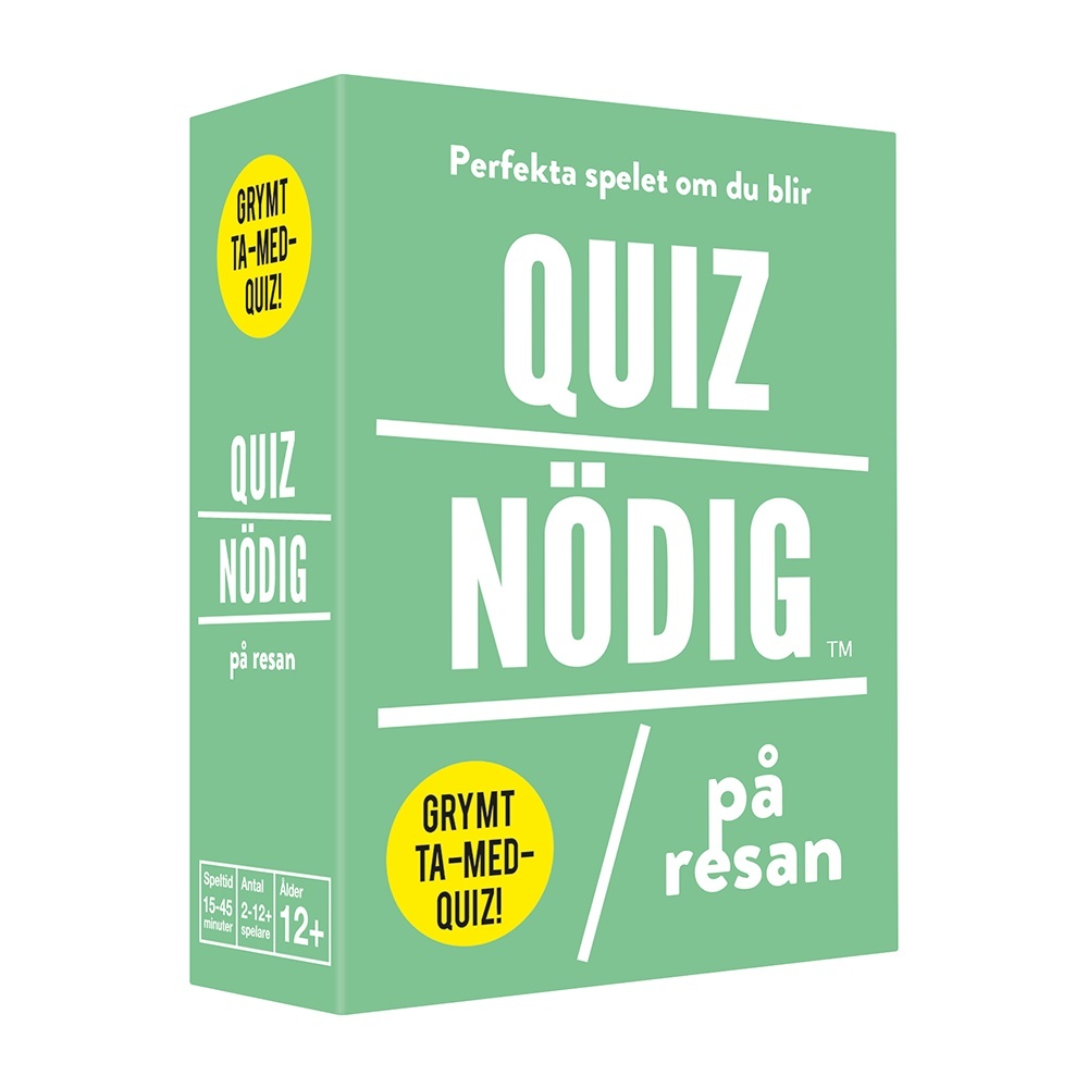 Quiznödig - På resan