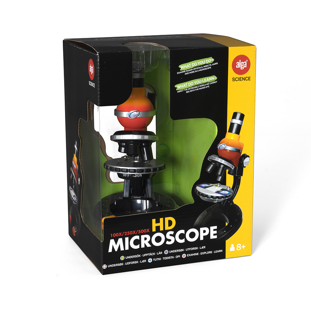 Alga Science - HD Microscope, 100/250/500X