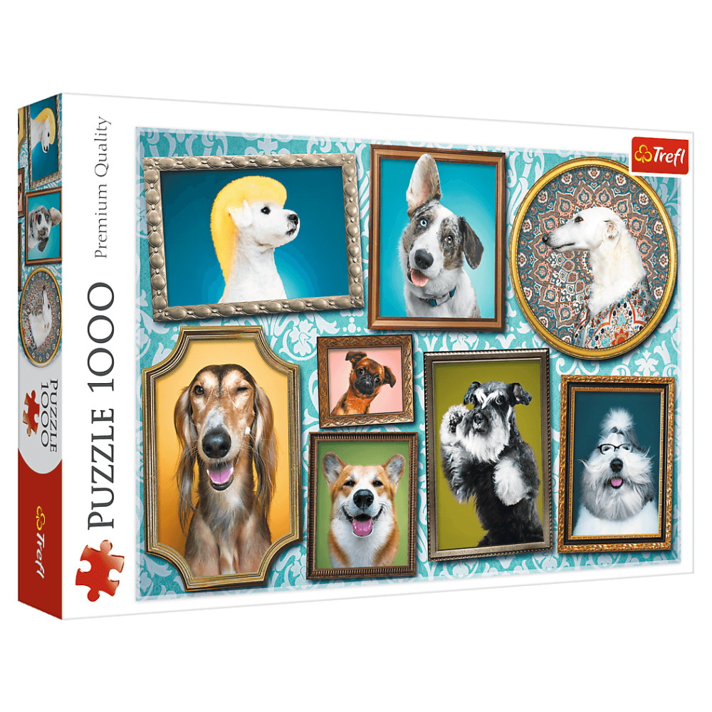 Trefl Pussel: Doggies Gallery 1000 Bitar