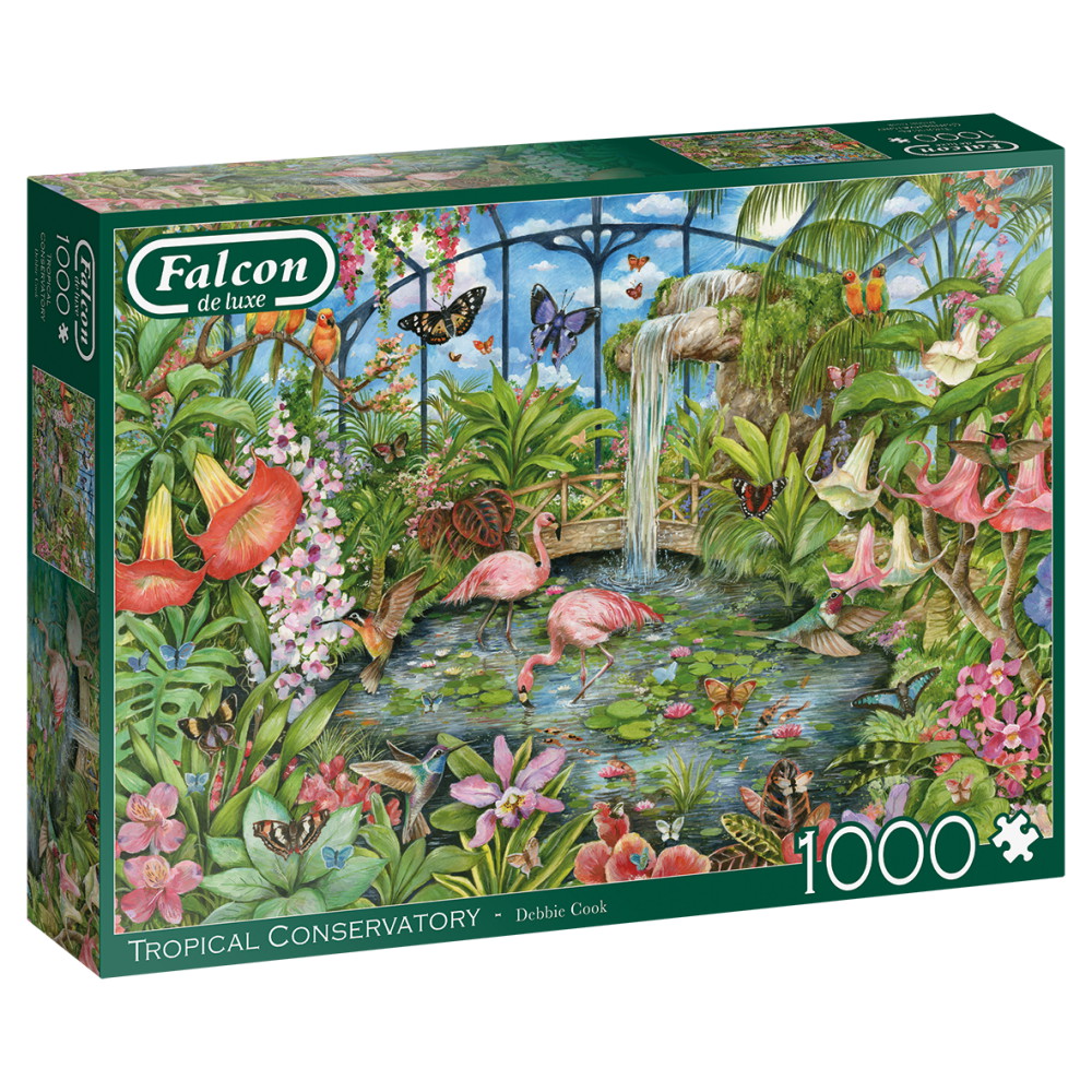 Jumbo Pussel - Tropical Conservatory 1000 Bitar