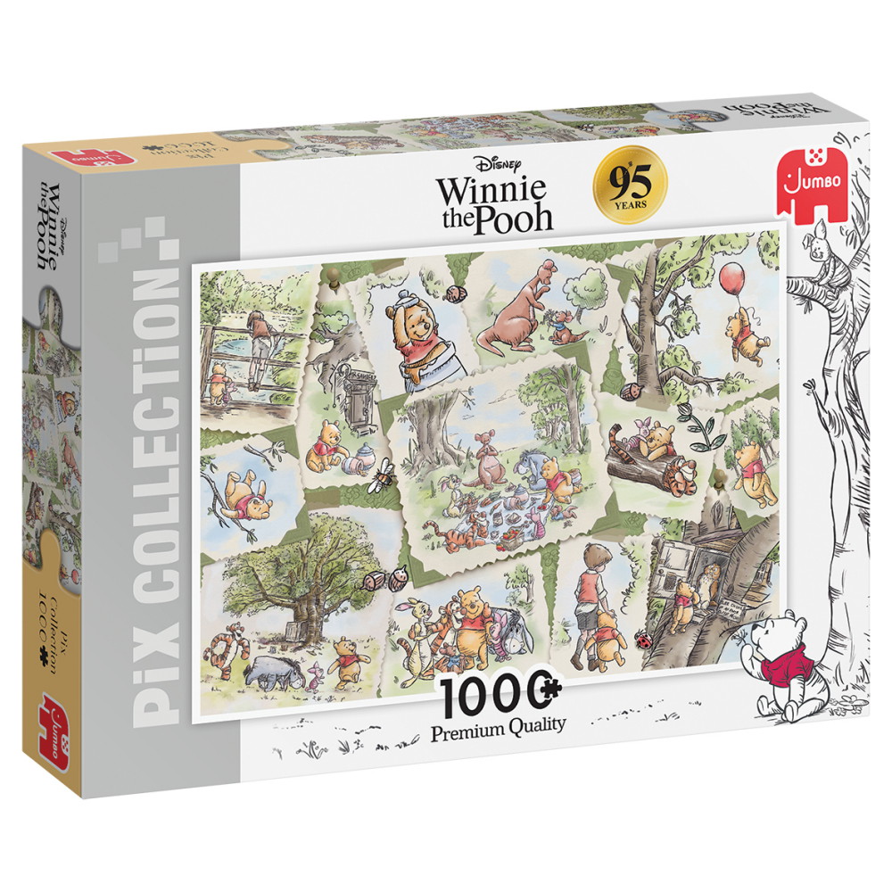 Jumbo Pussel - Winnie the Pooh 1000 Bitar