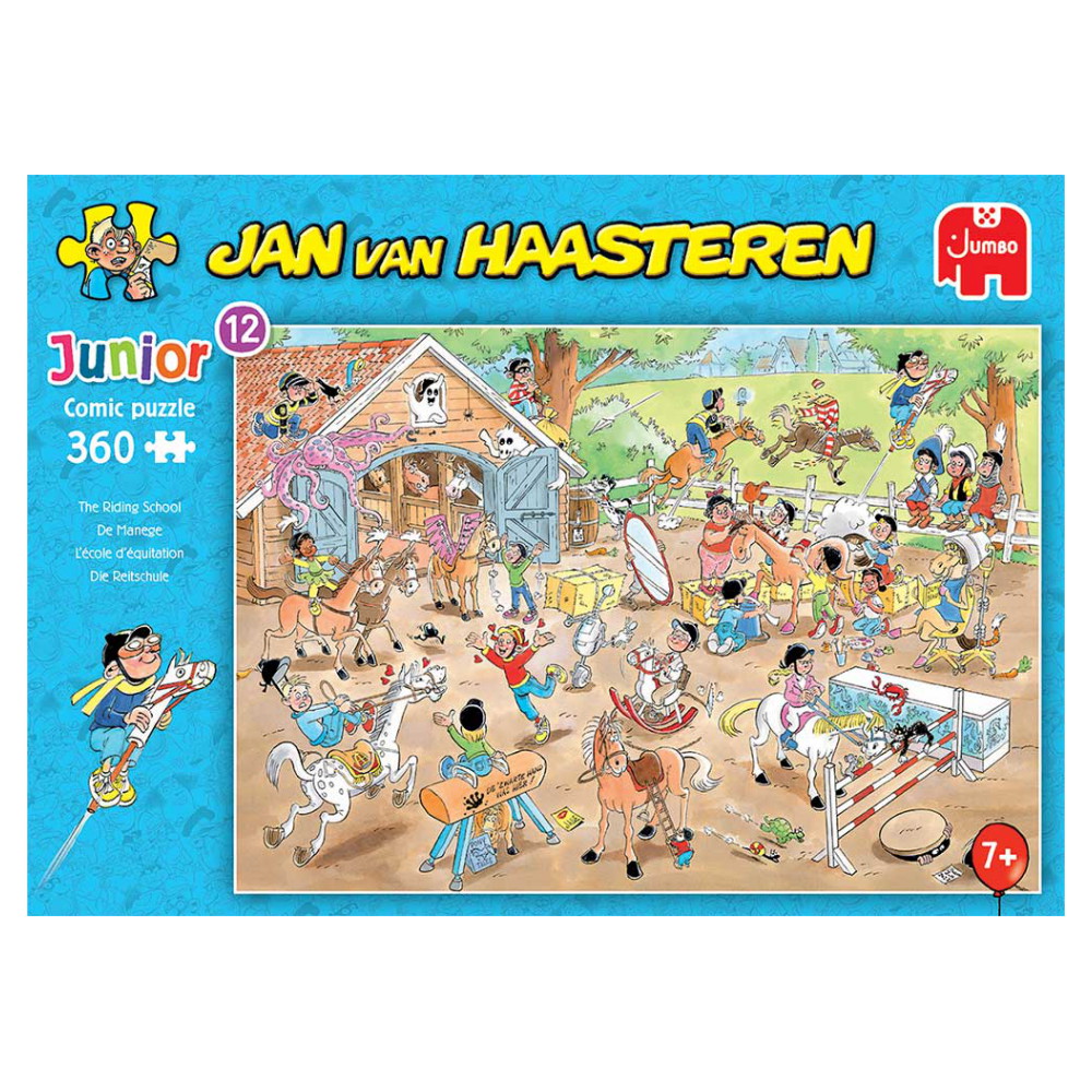 Jan van Haasteren Pussel - The Riding School 360 Bitar