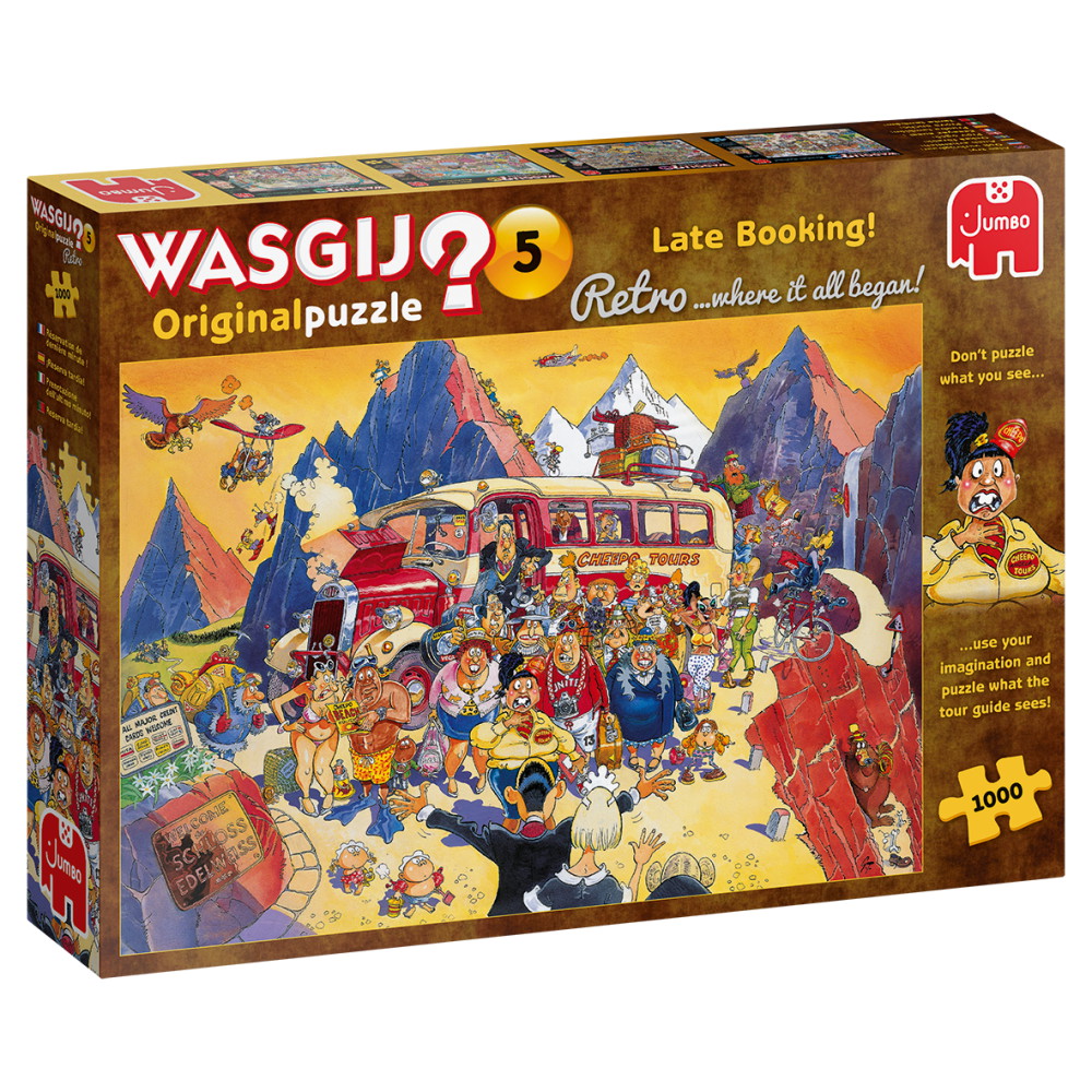 Wasgij Original 1 puzzle, 1000, Sunday Drivers! (Scroll for