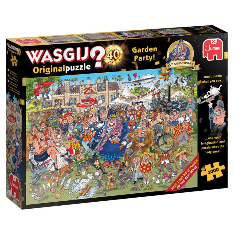 Wasgij? Original #40 - Garden Party! 2x1000 Bitar