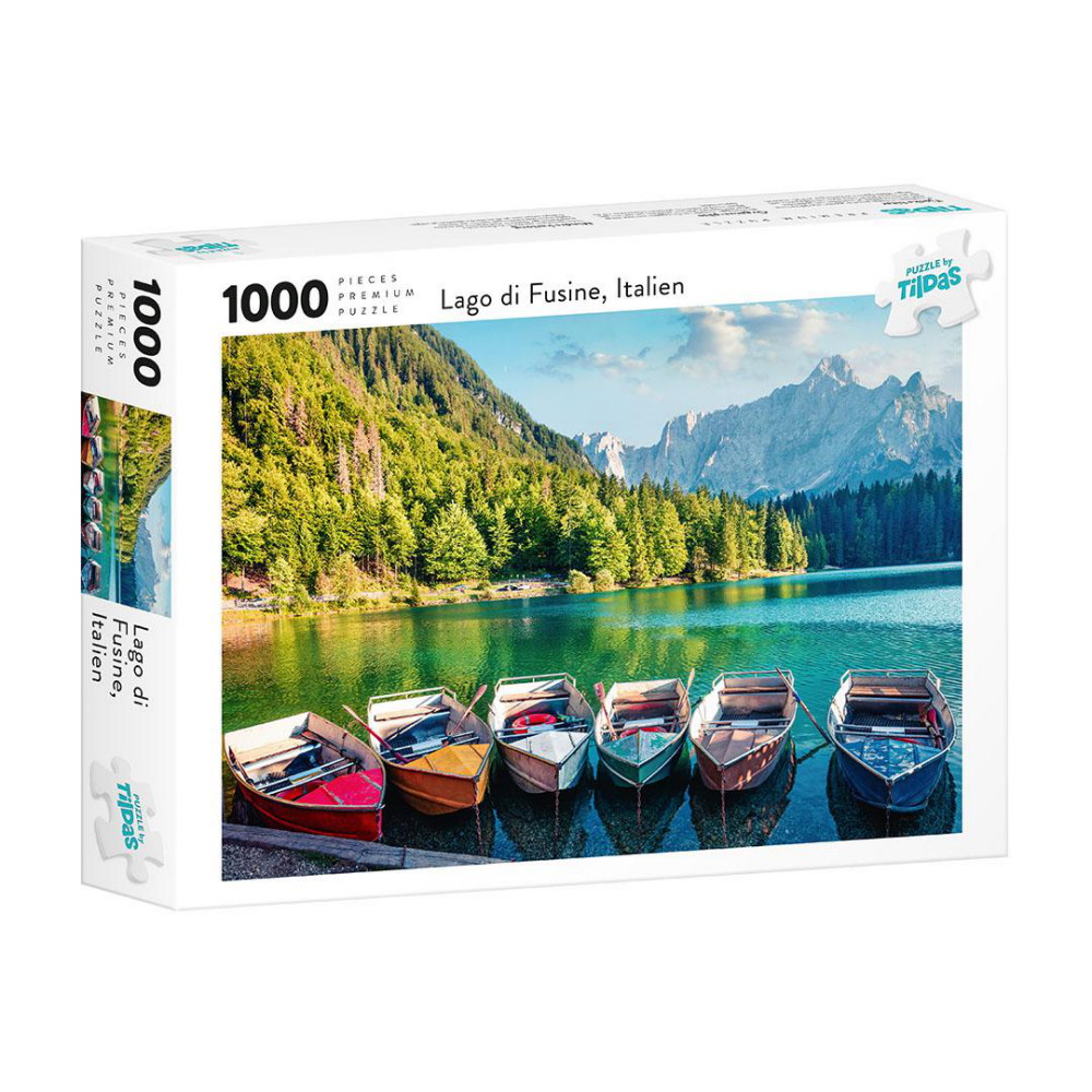 Tildas Pussel: Lago di Fusine 1000 Bitar