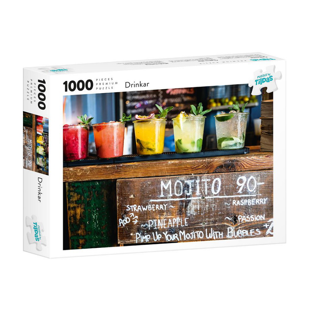 Tildas Pussel: Drinkar 1000 Bitar