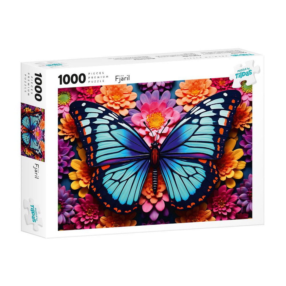 Tildas Pussel: Fjäril 1000 Bitar