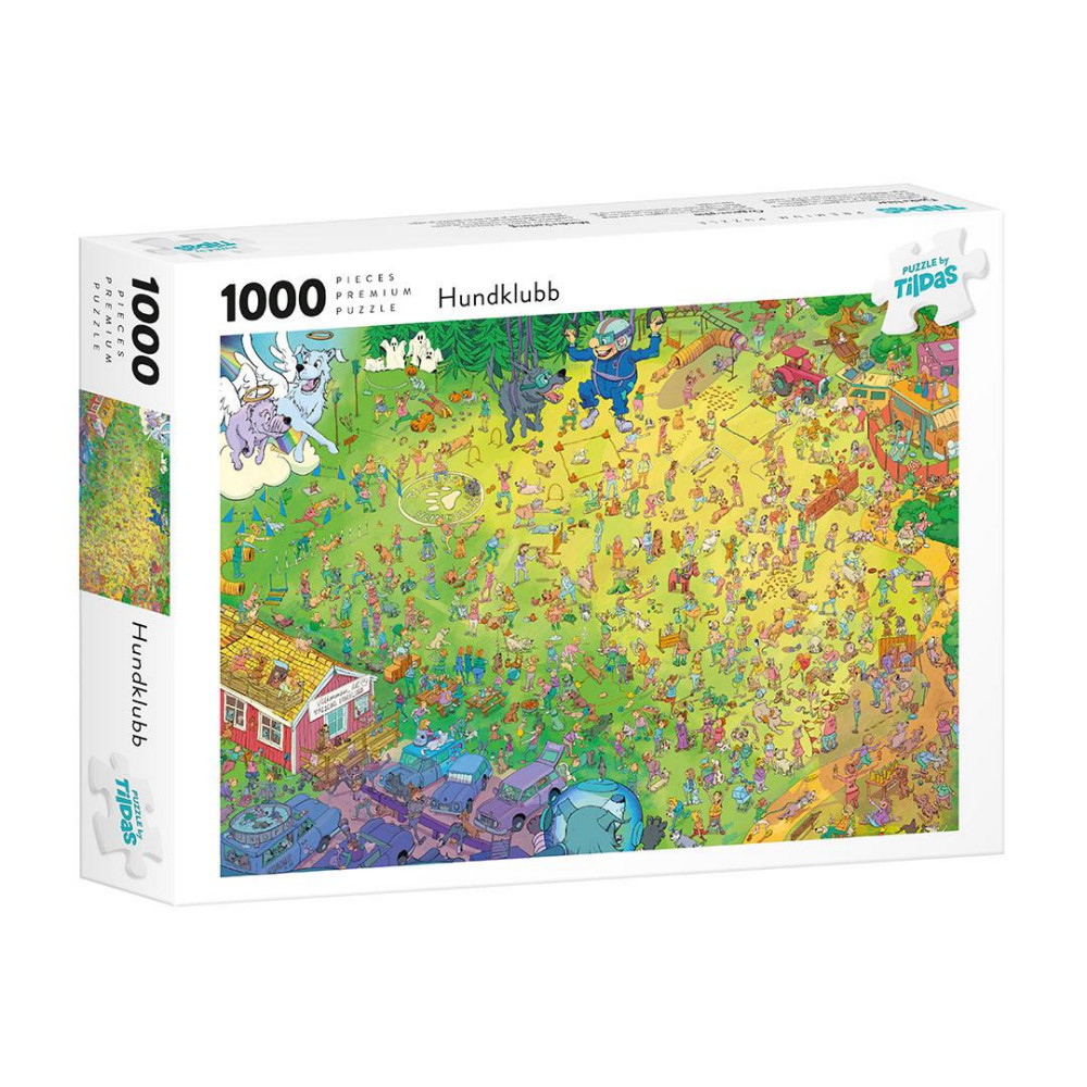 Tildas Pussel: Hundklubb 1000 Bitar