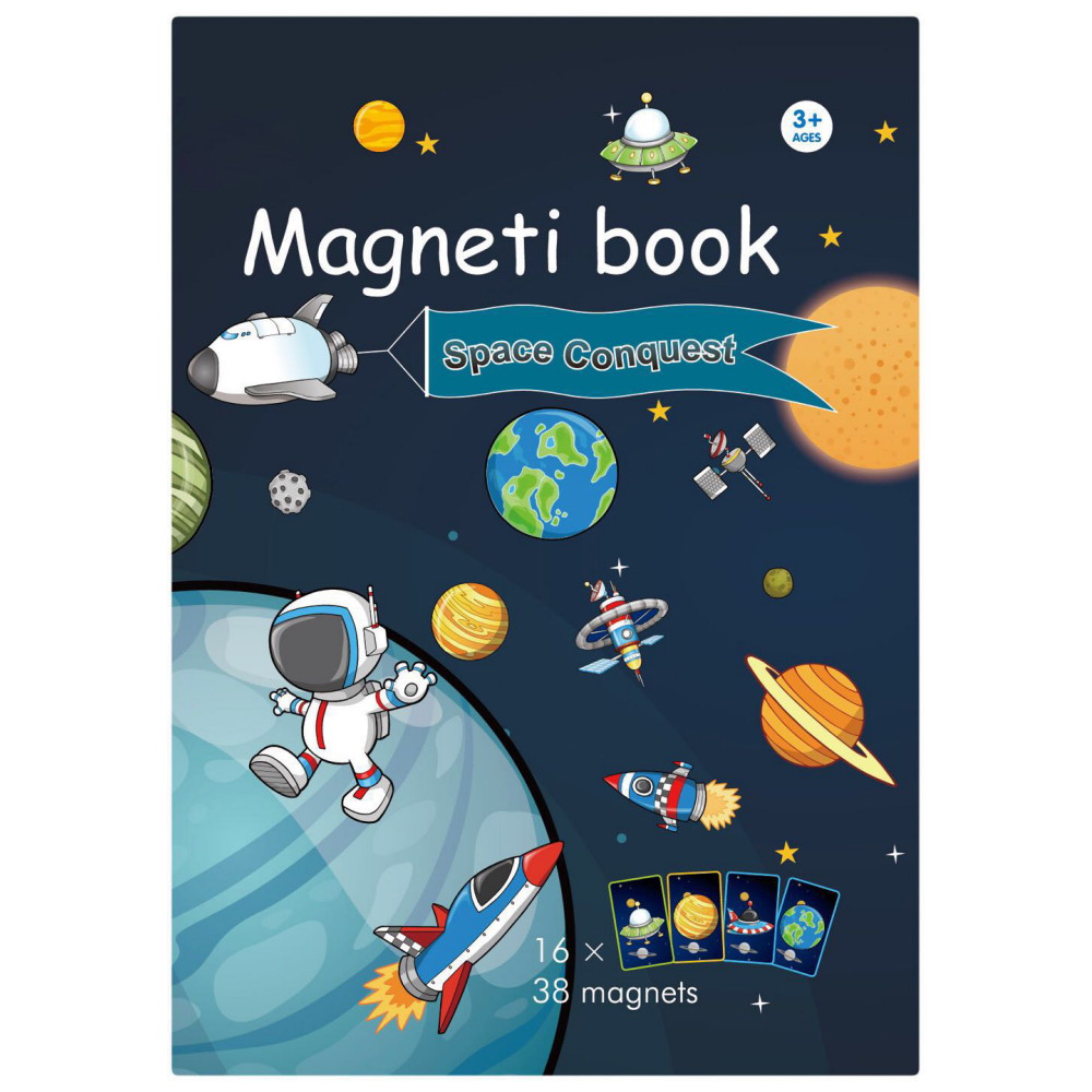 Magnetbok - Rymden
