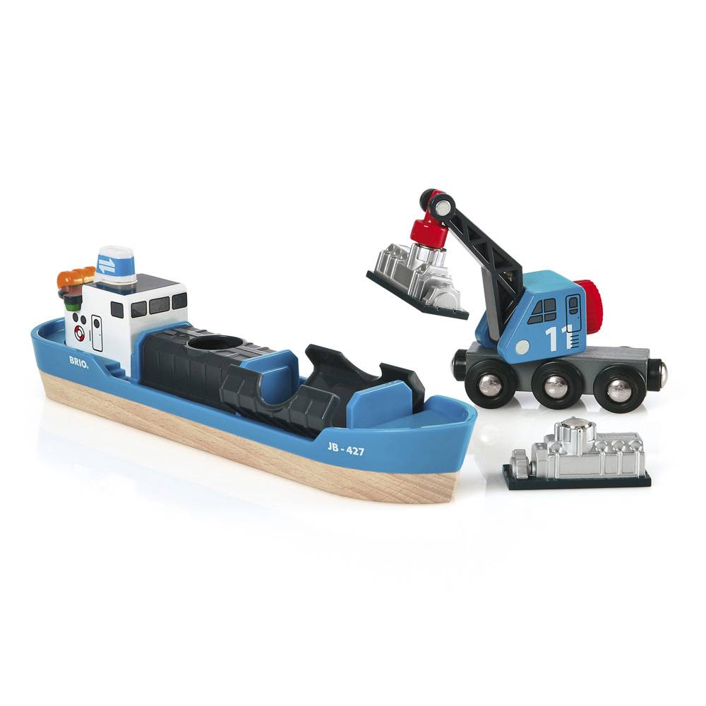 Brio Trätåg - Containerfartyg