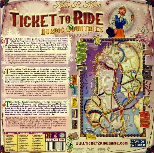 ticket to ride nordic countries ticket to ride nordic countries