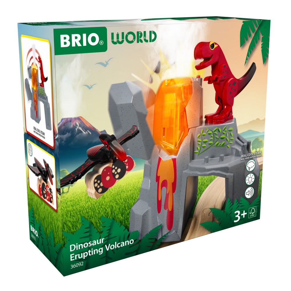 Brio Dinosaurie-utbrottsvulkan