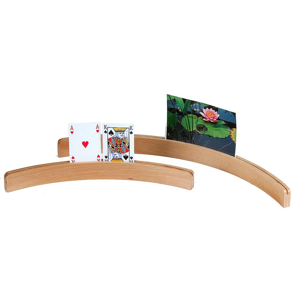 Card Holder Wood 35 cm